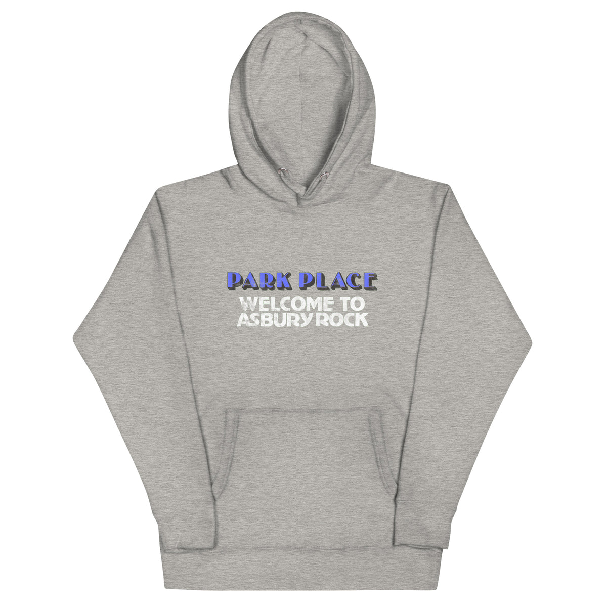 Park Place - ASBURY PARK - Unisex Hoodie Carbon Grey