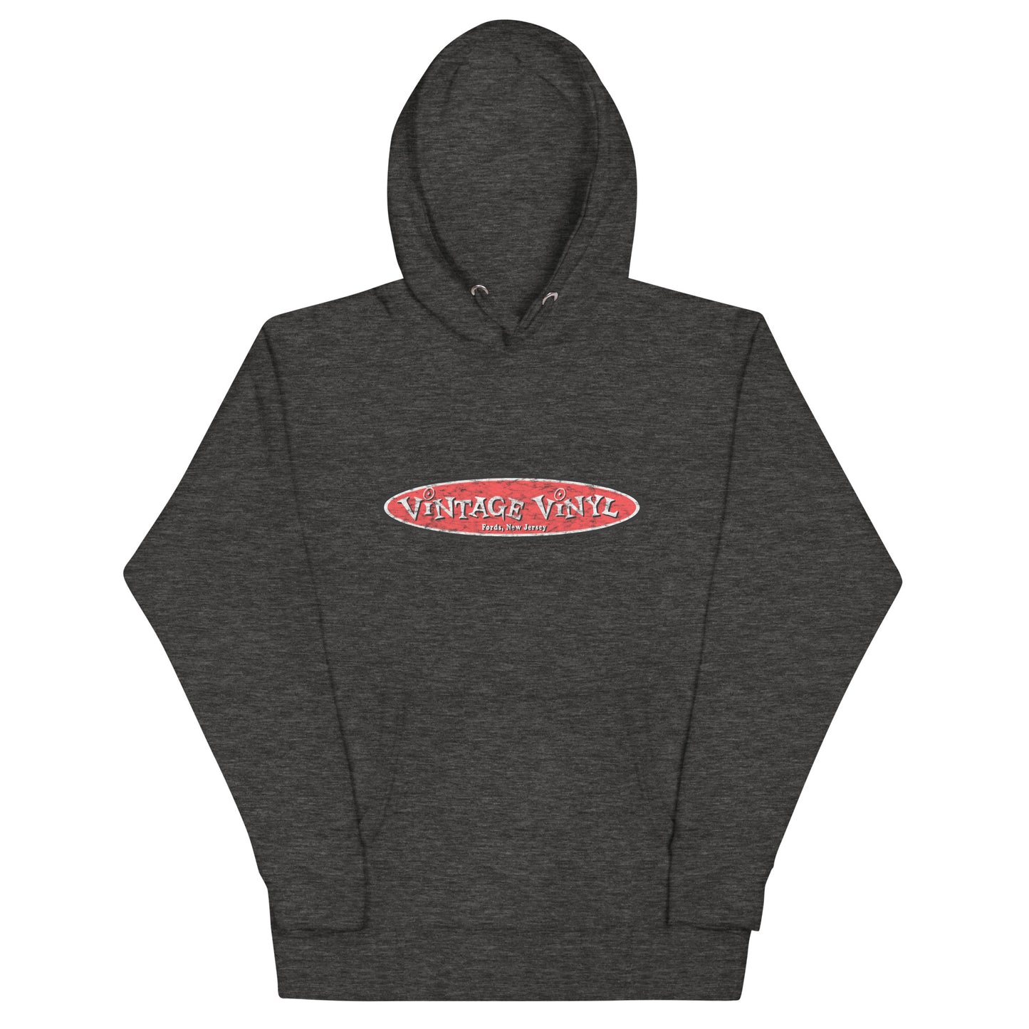 Vintage Vinyl - FORDS - Unisex Hoodie Charcoal Heather
