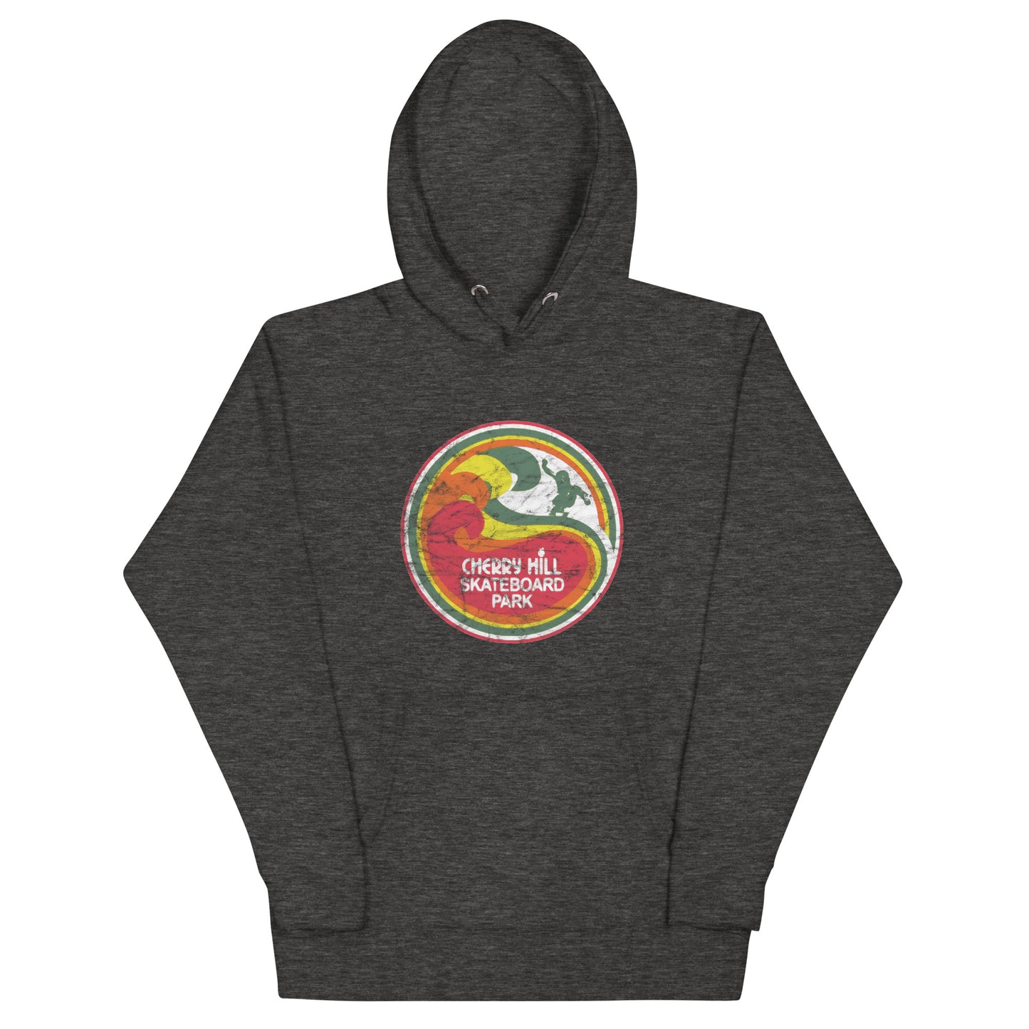 Cherry Hill Skateboard Park - CHERRY HILL - Unisex Hoodie Charcoal Heather