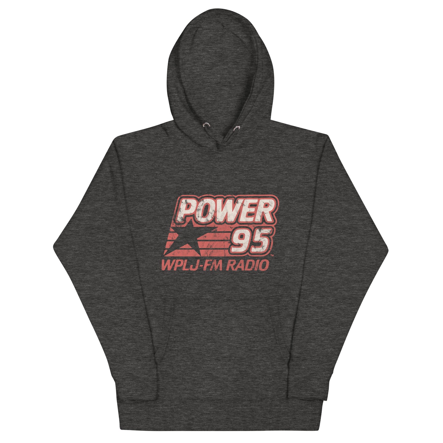 Power 95 WPLJ-FM - NEW JERSEY / NEW YORK / CONNECTICUT - Unisex Hoodie Charcoal Heather