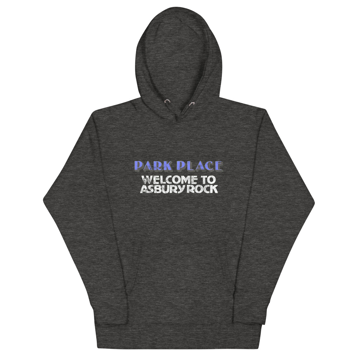 Park Place - ASBURY PARK - Unisex Hoodie Charcoal Heather