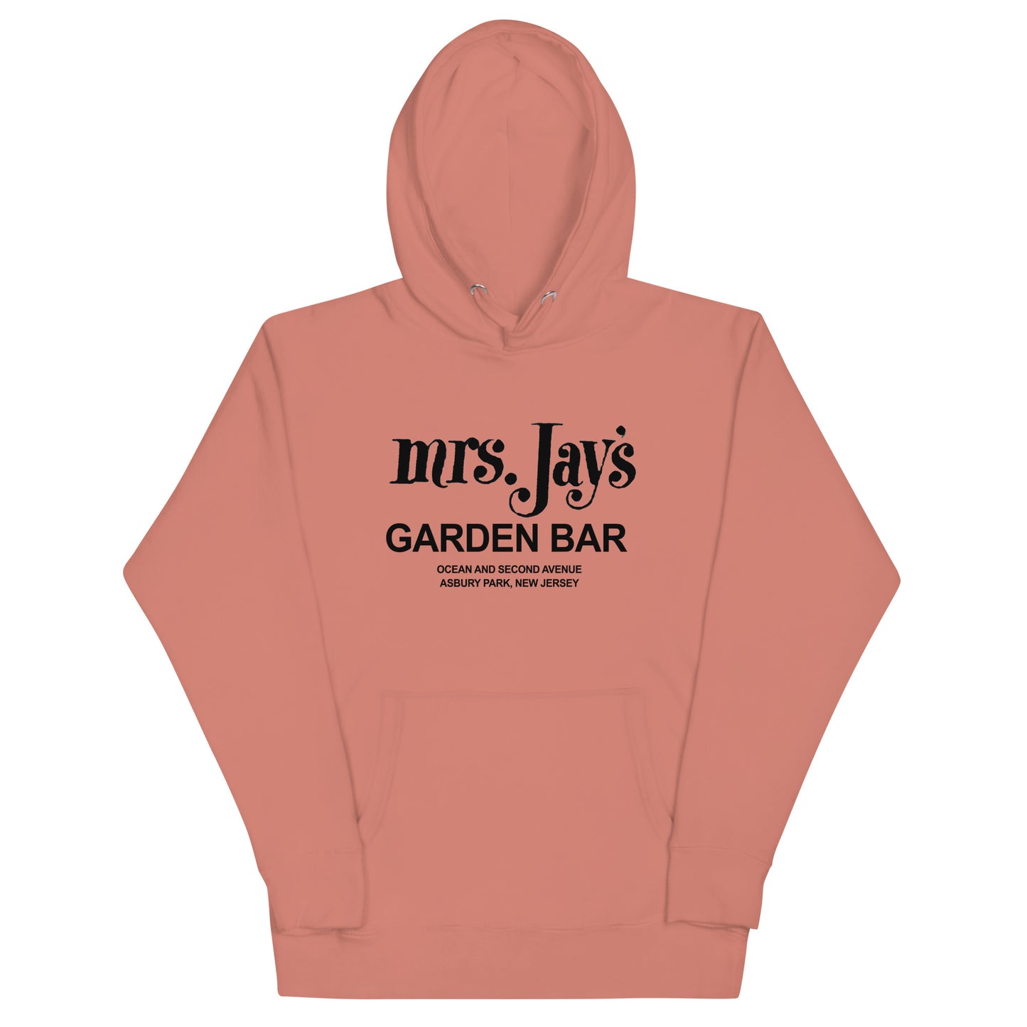 Mrs. Jay's Garden Bar - ASBURY PARK - Unisex Hoodie Dusty Rose