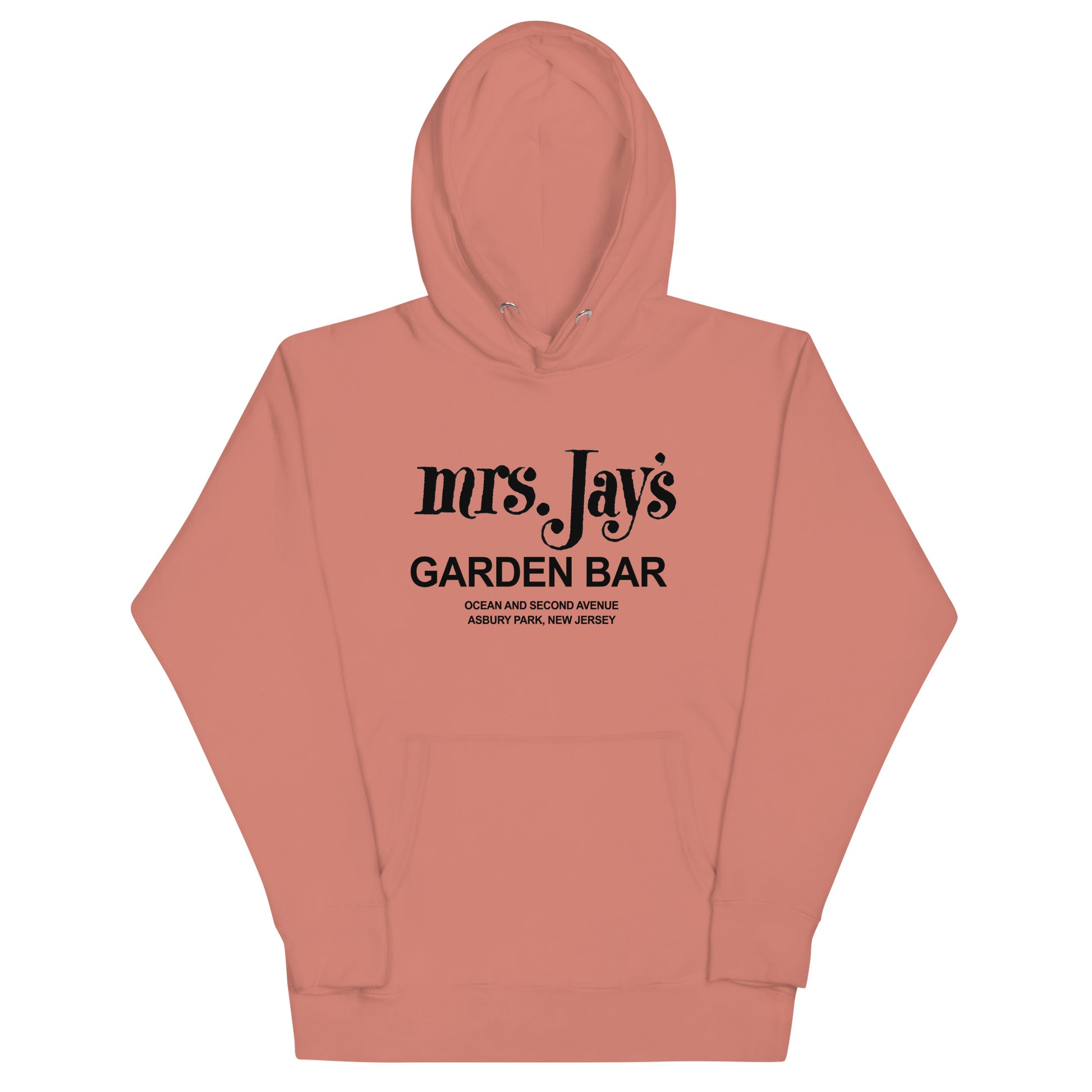 Mrs. Jay's Garden Bar - ASBURY PARK - Unisex Hoodie Dusty Rose