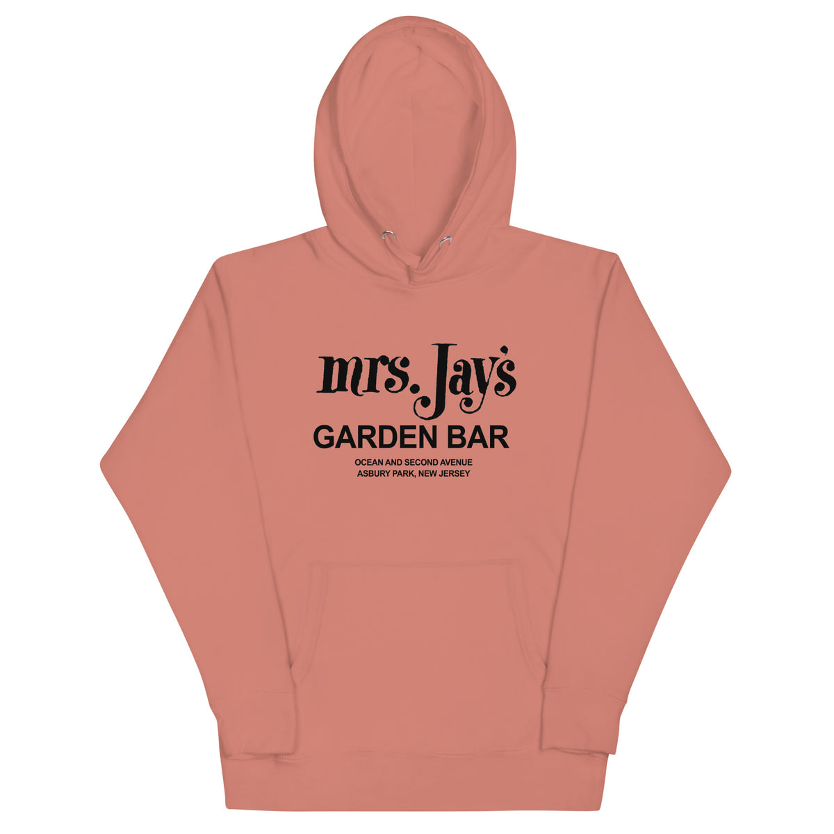Mrs. Jay's Garden Bar - ASBURY PARK - Unisex Hoodie Dusty Rose