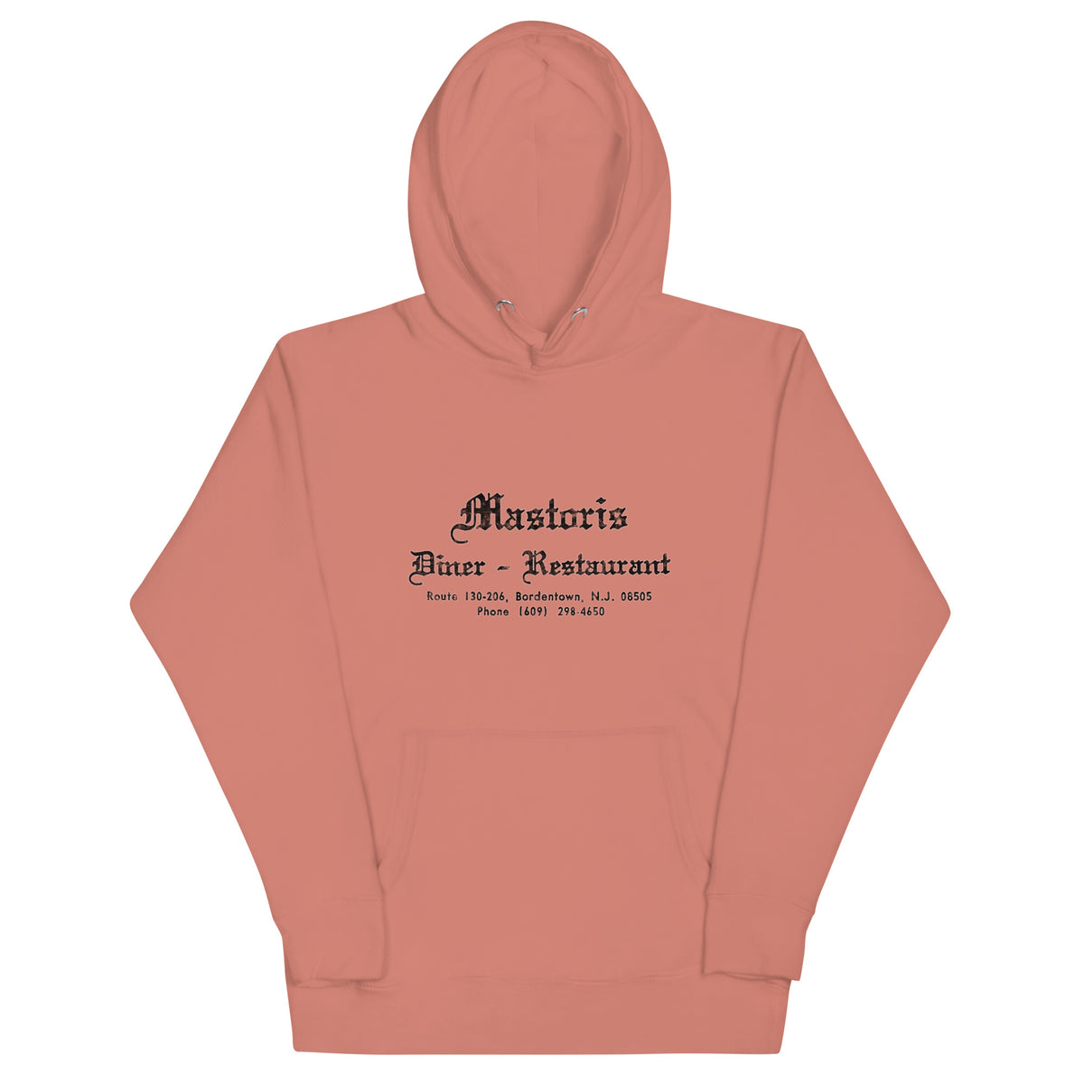 Mastoris - BORDENTOWN - Unisex Hoodie Dusty Rose