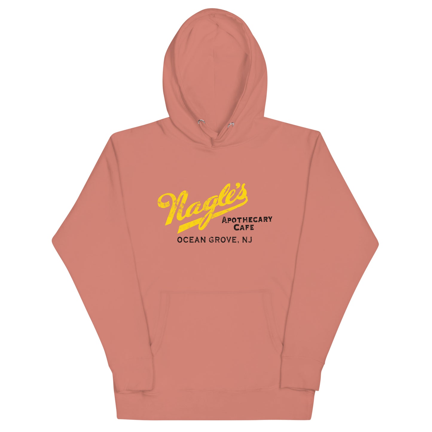 Nagle's Apothecary Cafe - OCEAN GROVE - Unisex Hoodie Dusty Rose