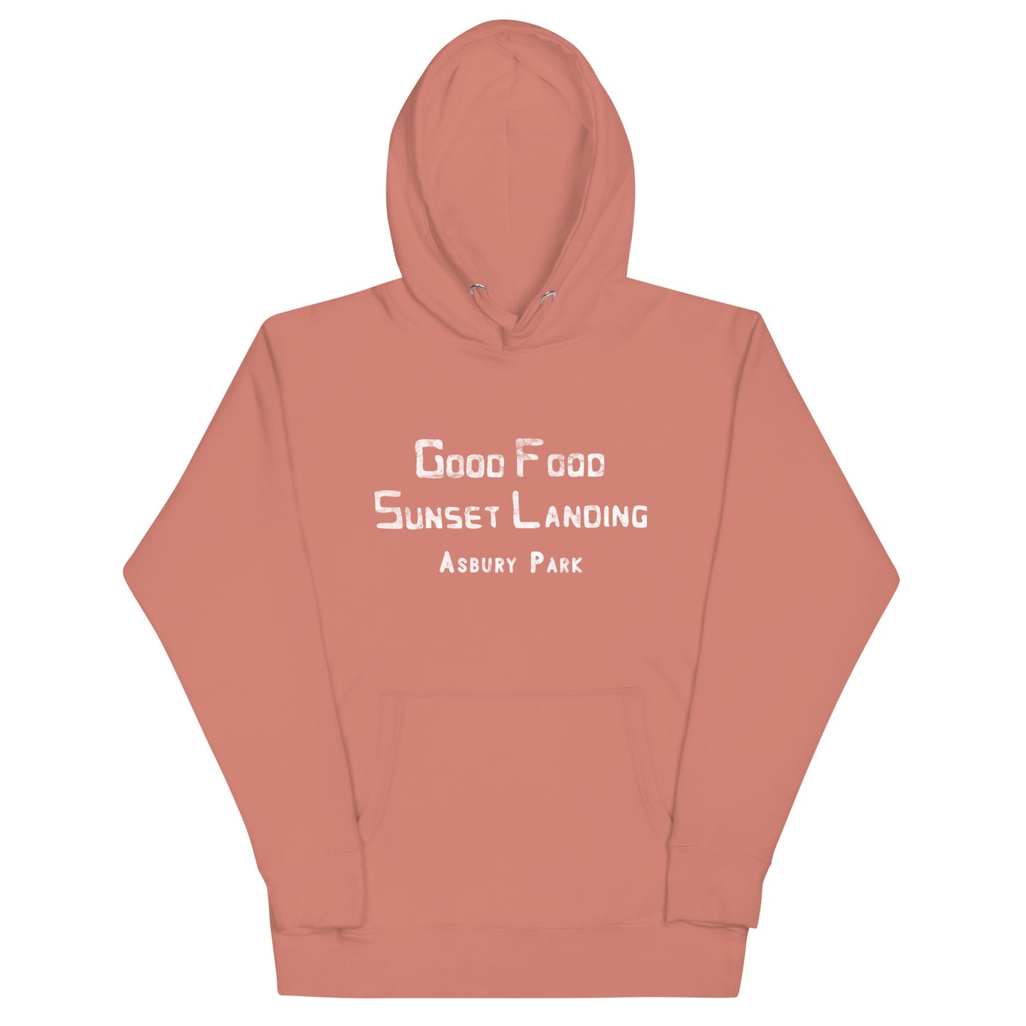 Sunset Landing - ASBURY PARK - Unisex Hoodie Dusty Rose