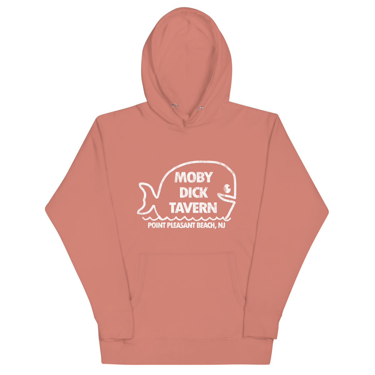 Moby Dick Tavern - POINT PLEASANT BEACH - Unisex Hoodie Dusty Rose