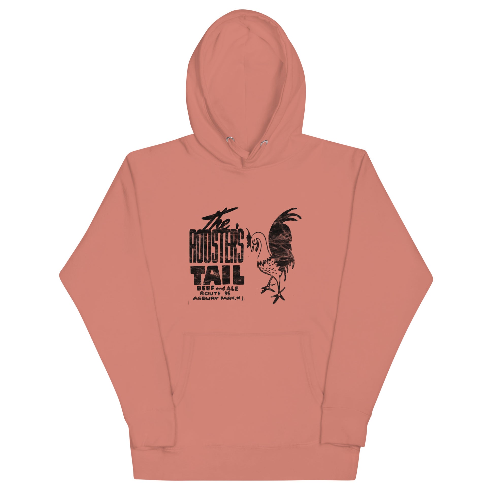 The Rooster's Tail - ASBURY PARK - Unisex Hoodie Dusty Rose