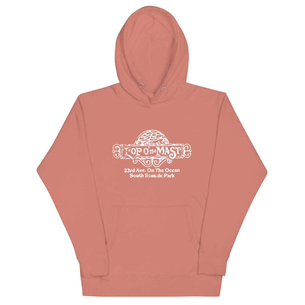 Top O' The Mast - SEASIDE PARK - Unisex Hoodie Dusty Rose