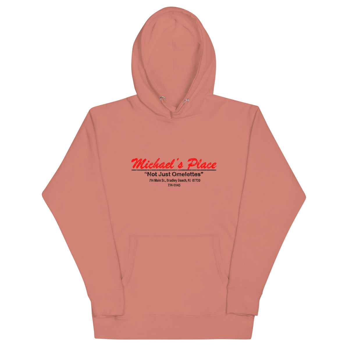 Michael's Place - BRADLEY BEACH - Unisex Hoodie Dusty Rose