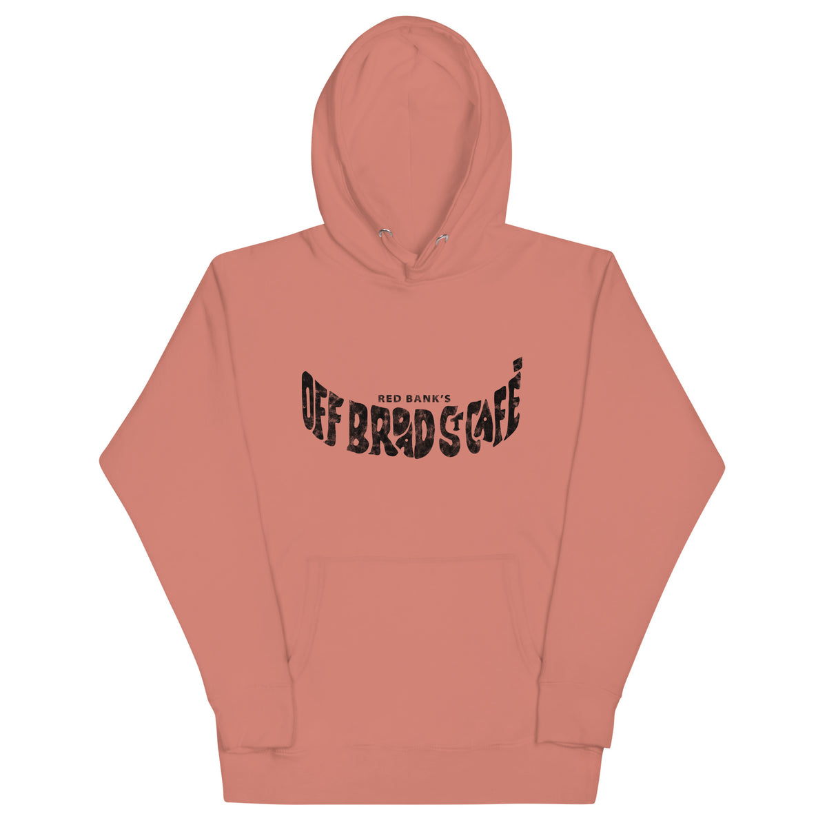 Off Broad St. Cafe - RED BANK - Unisex Hoodie Dusty Rose