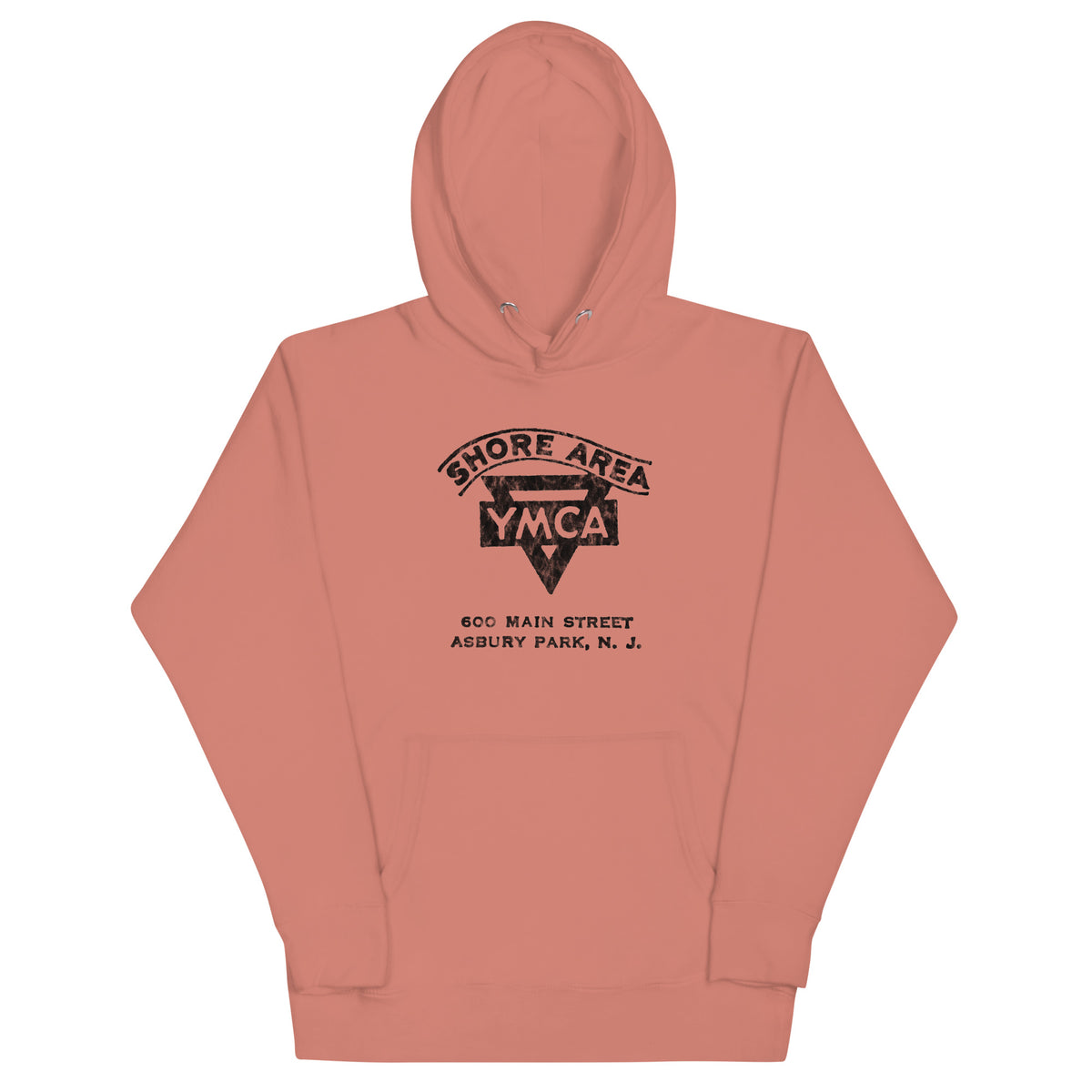 Shore Area YMCA - ASBURY PARK - Unisex Hoodie Dusty Rose