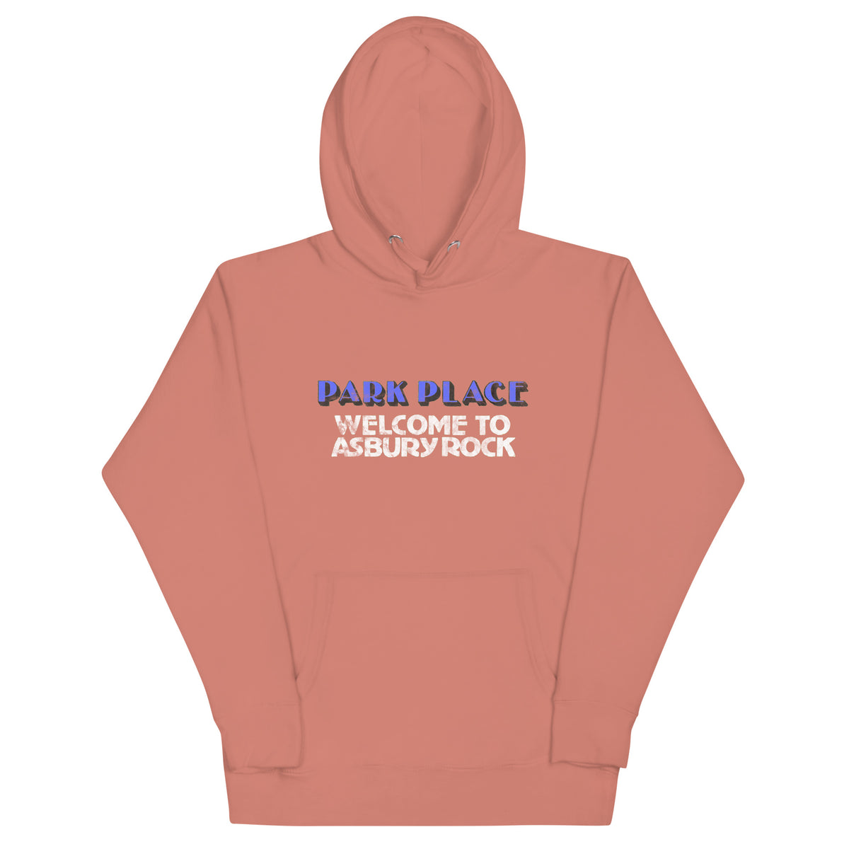 Park Place - ASBURY PARK - Unisex Hoodie Dusty Rose