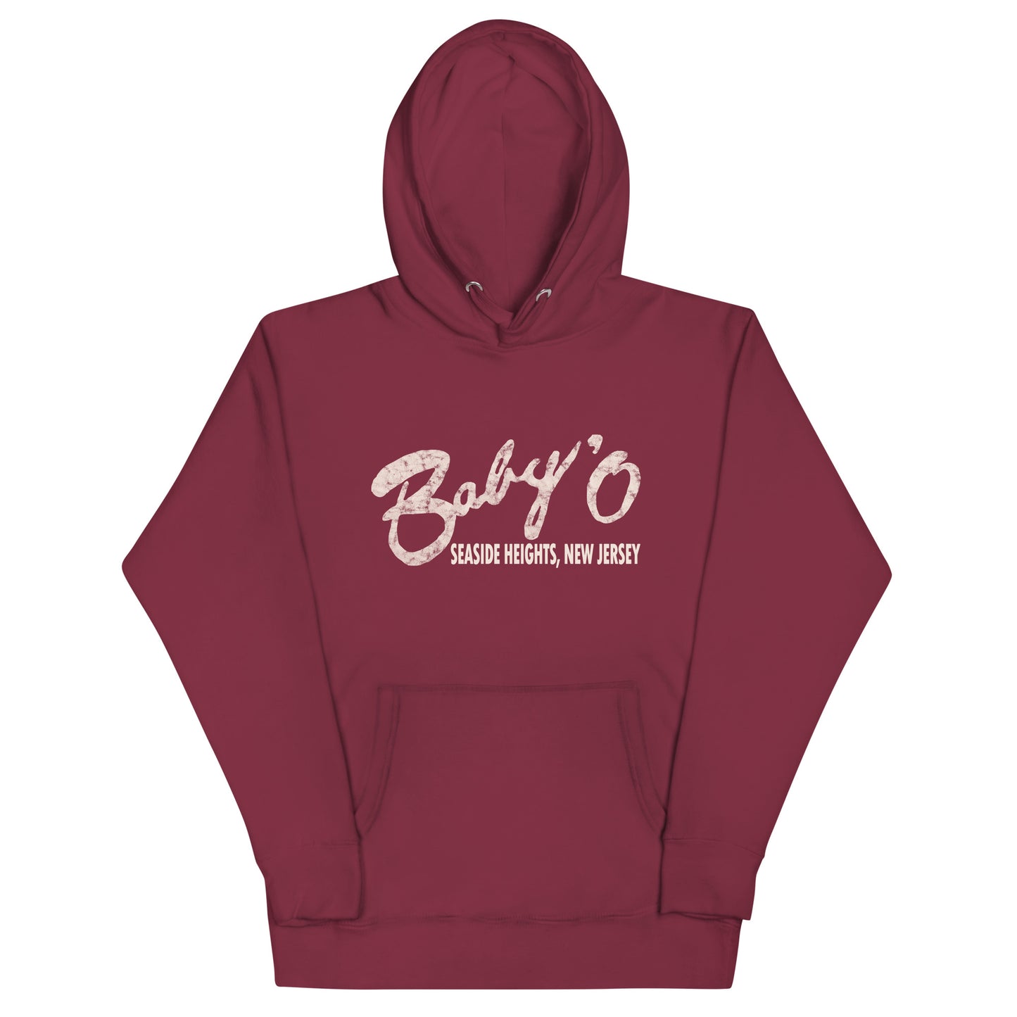 Baby 'O - SEASIDE HEIGHTS - Unisex Hoodie Maroon