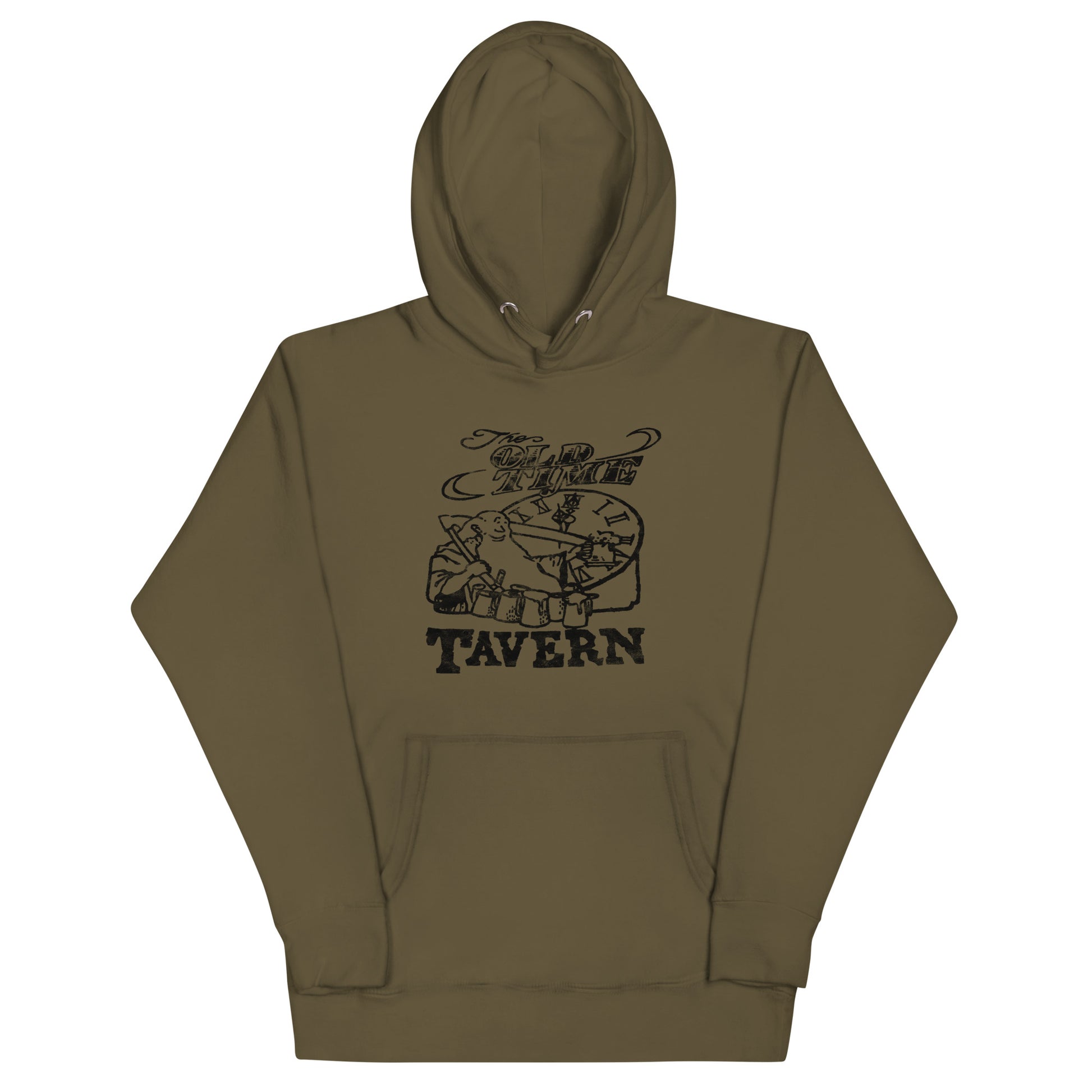 Old Time Tavern - TOMS RIVER - Unisex Hoodie Military Green