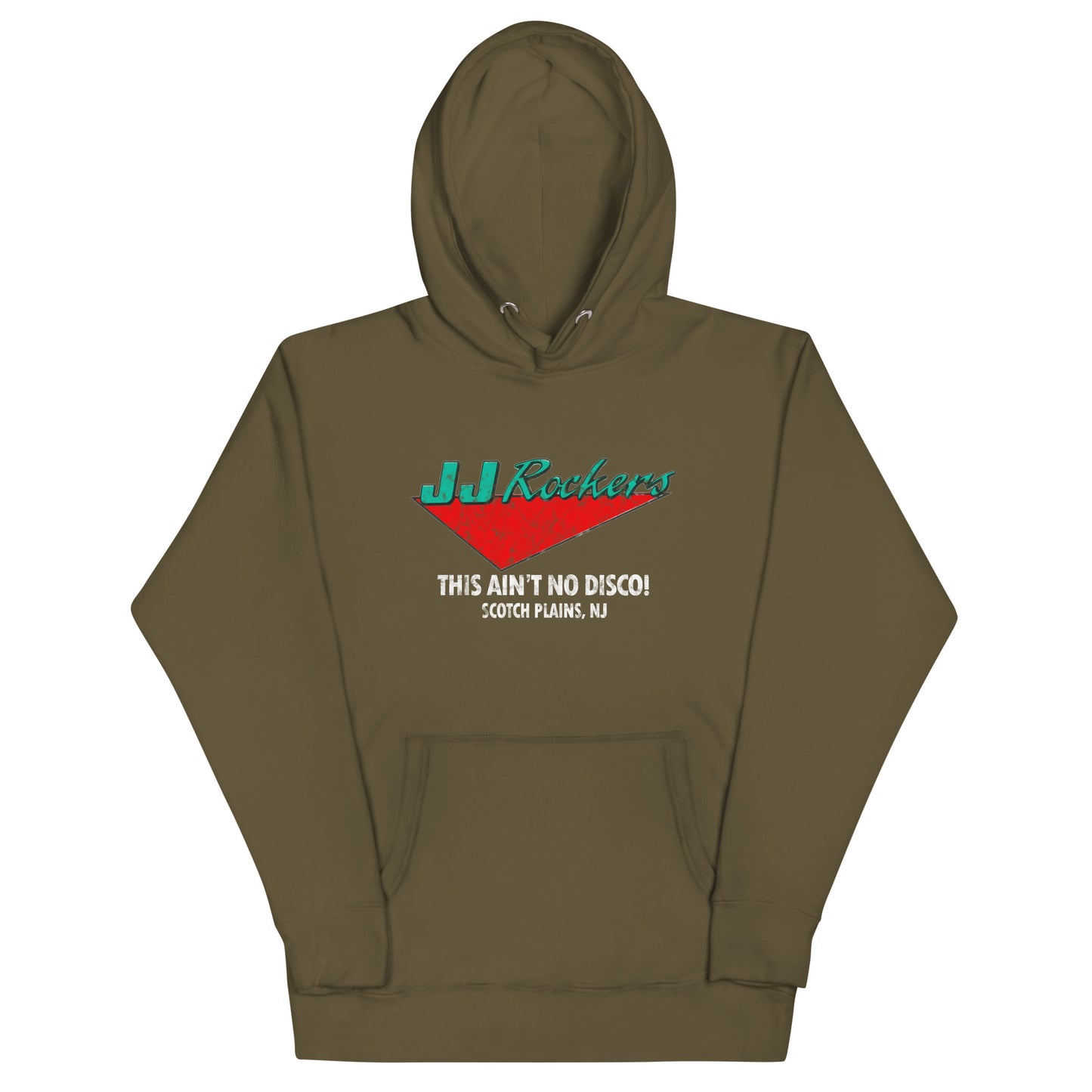 JJ Rockers - SCOTCH PLAINS - Unisex Hoodie Military Green