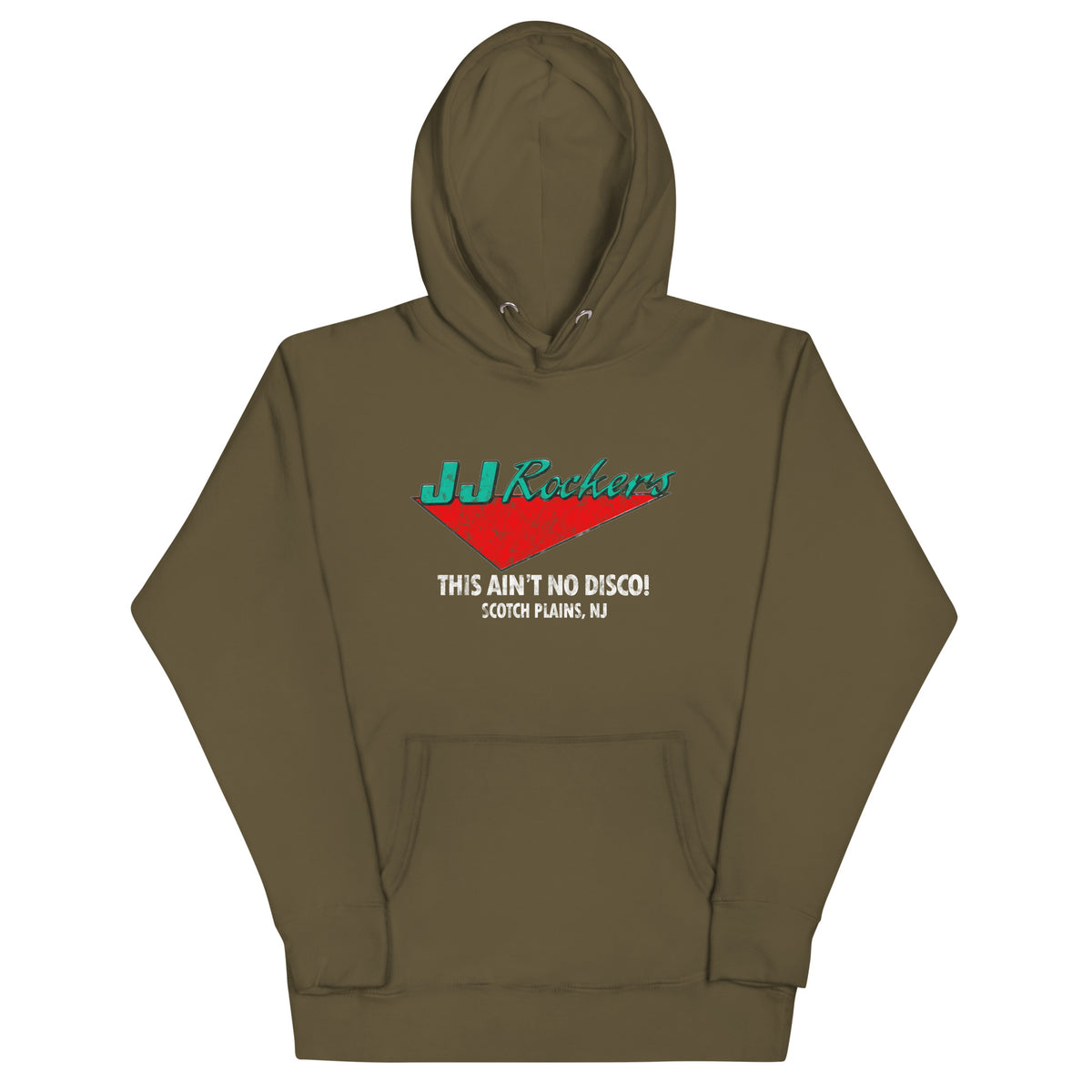 JJ Rockers - SCOTCH PLAINS - Unisex Hoodie Military Green