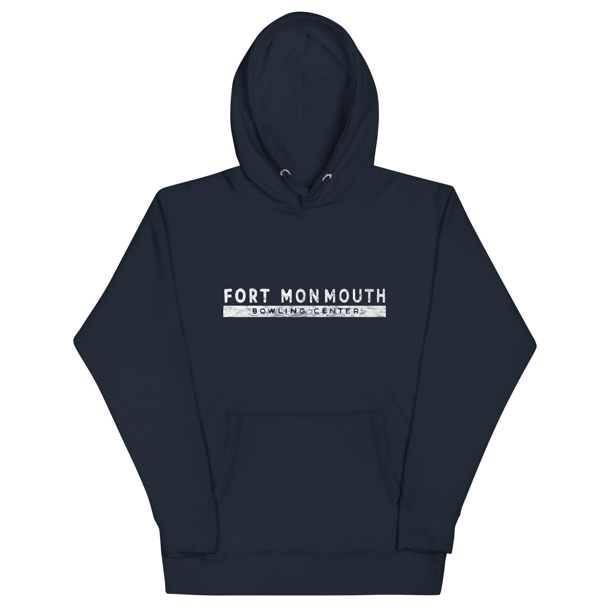 Fort Monmouth Bowling Center - EATONTOWN - Unisex Hoodie Navy Blazer