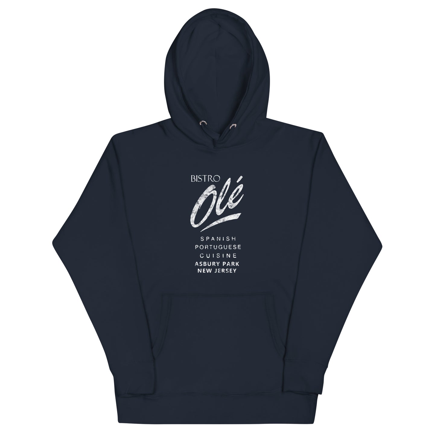 Bistro Ole - ASBURY PARK - Unisex Hoodie Navy Blazer