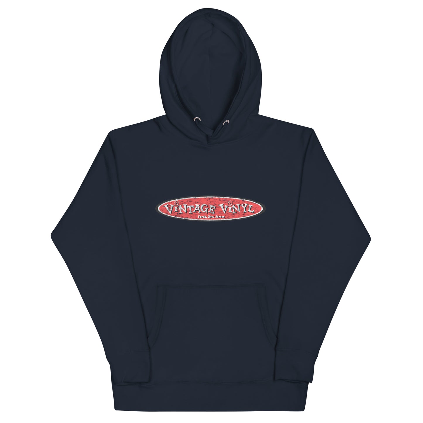 Vintage Vinyl - FORDS - Unisex Hoodie Navy Blazer