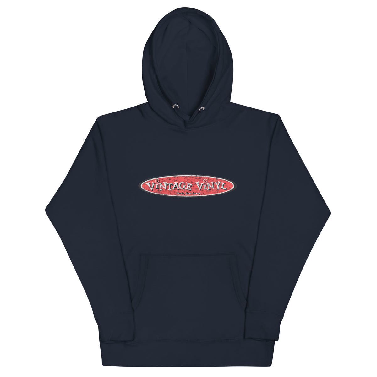 Vintage Vinyl - FORDS - Unisex Hoodie Navy Blazer