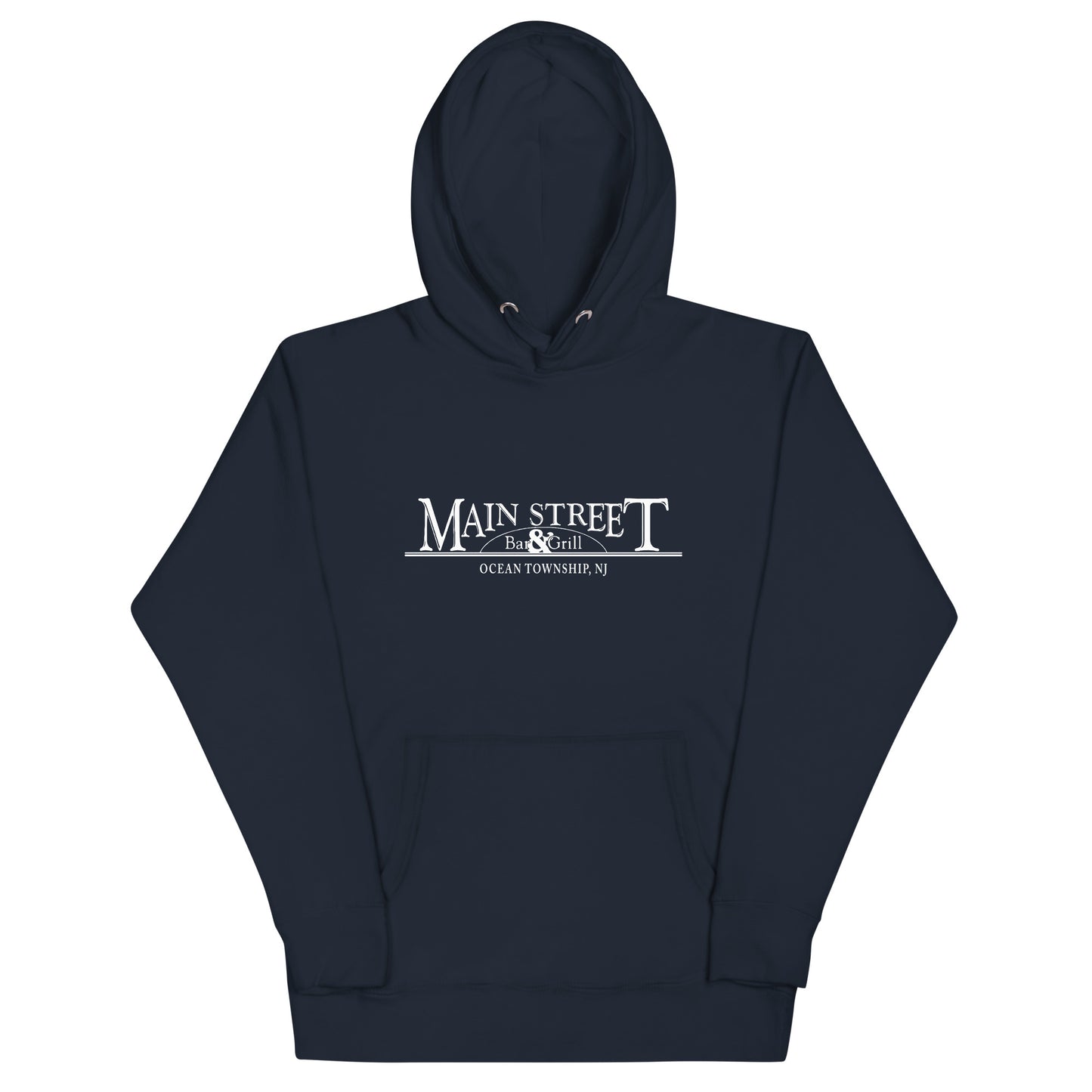 Main Street Bar & Grill - OCEAN - Unisex Hoodie Navy Blazer