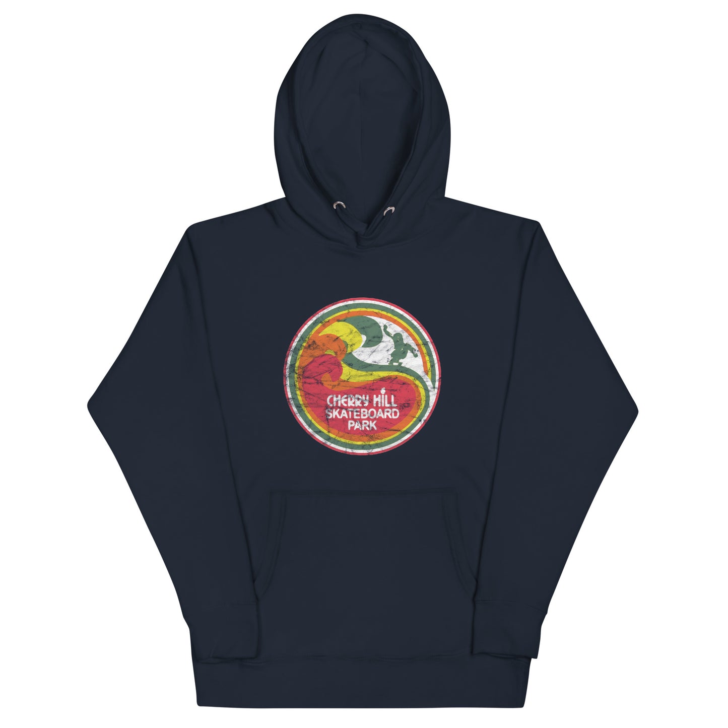 Cherry Hill Skateboard Park - CHERRY HILL - Unisex Hoodie Navy Blazer