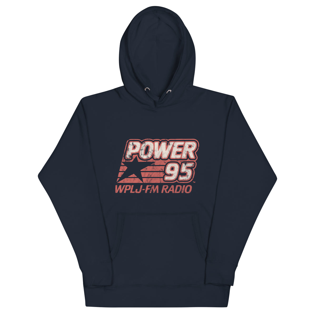 Power 95 WPLJ-FM - NEW JERSEY / NEW YORK / CONNECTICUT - Unisex Hoodie Navy Blazer