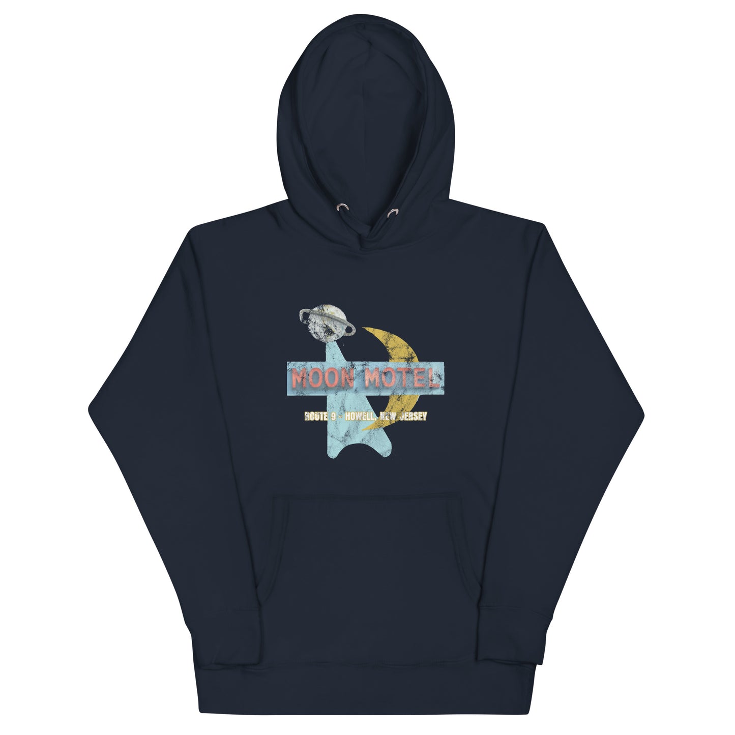 Moon Motel - HOWELL - Unisex Hoodie Navy Blazer