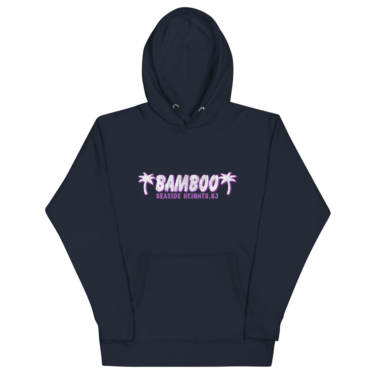 Bamboo - SEASIDE HEIGHTS - Unisex Hoodie Navy Blazer