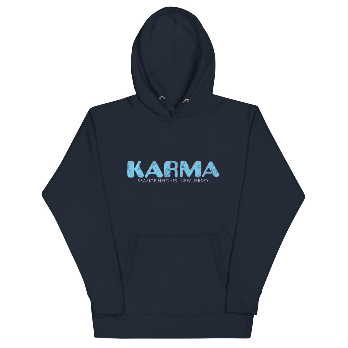 Karma - SEASIDE HEIGHTS - Unisex Hoodie Navy Blazer