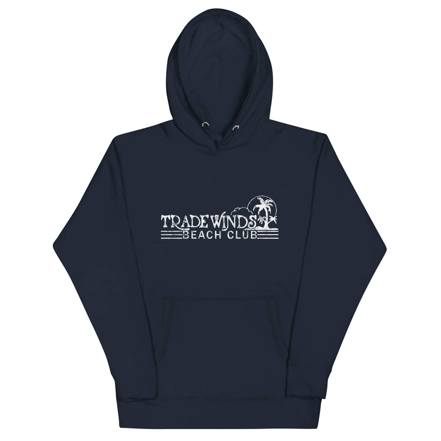 Tradewinds Beach Club - SEA BRIGHT - Unisex Hoodie Navy Blazer