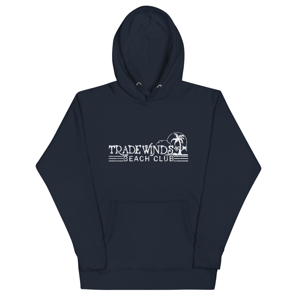 Tradewinds Beach Club - SEA BRIGHT - Unisex Hoodie Navy Blazer