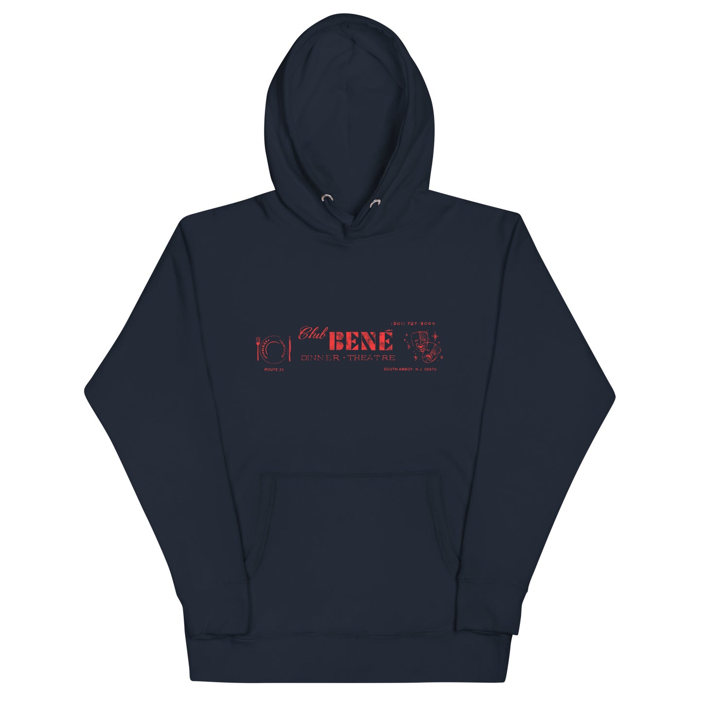 Club Bené - SOUTH AMBOY - Unisex Hoodie Navy Blazer