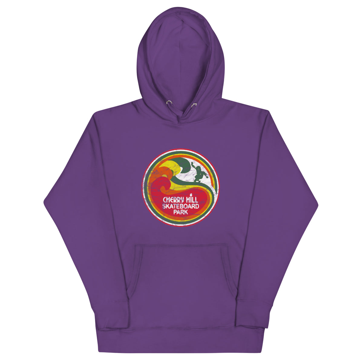 Cherry Hill Skateboard Park - CHERRY HILL - Unisex Hoodie Purple