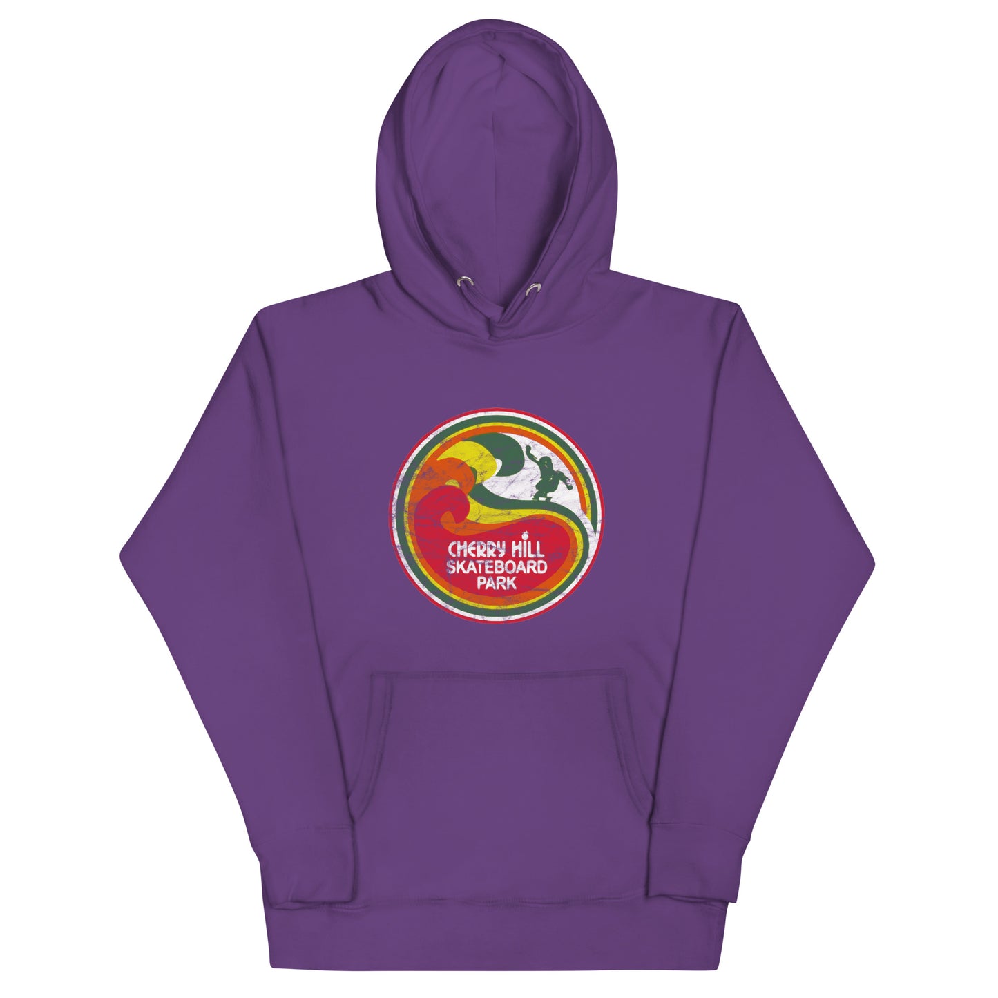 Cherry Hill Skateboard Park - CHERRY HILL - Unisex Hoodie Purple