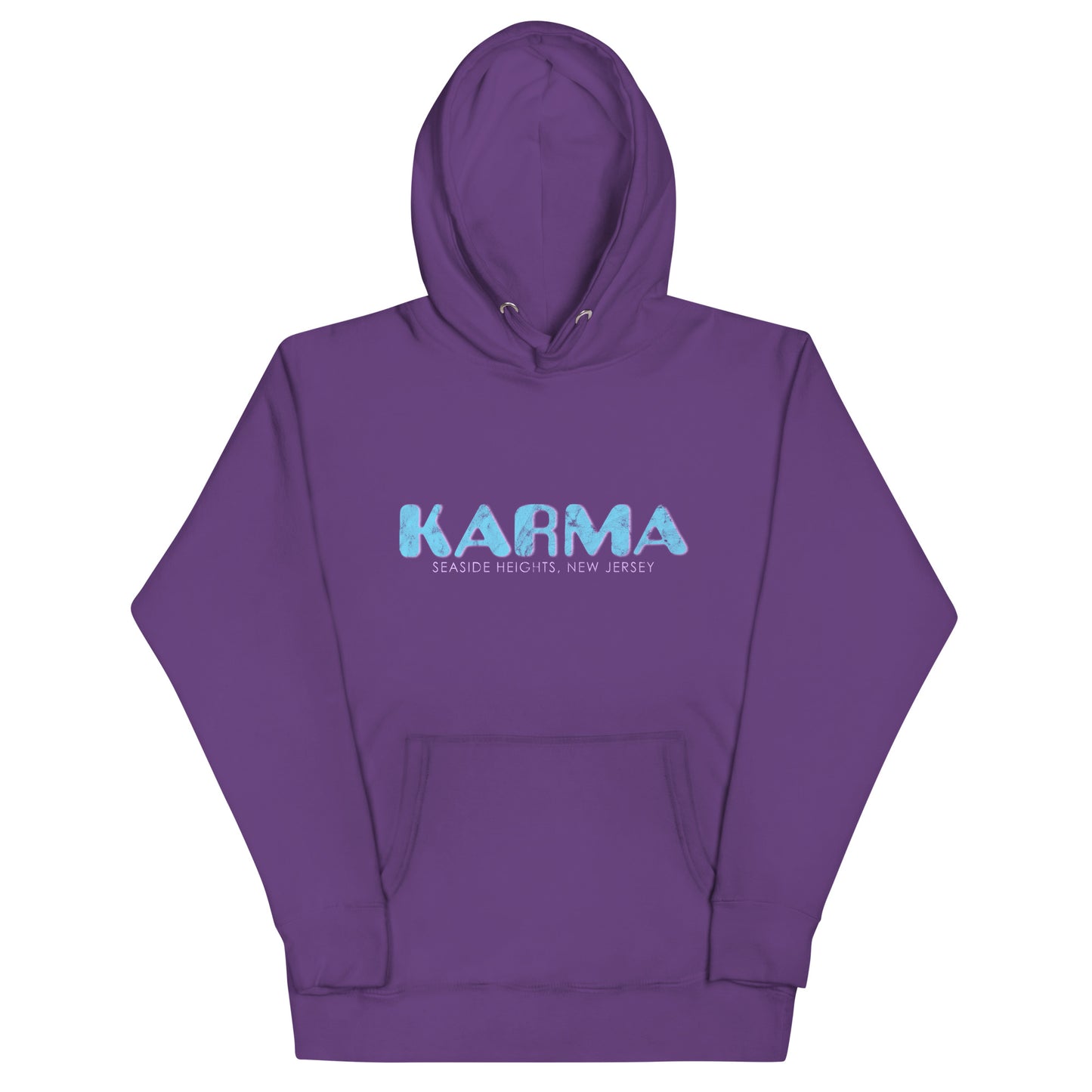 Karma - SEASIDE HEIGHTS - Unisex Hoodie Purple