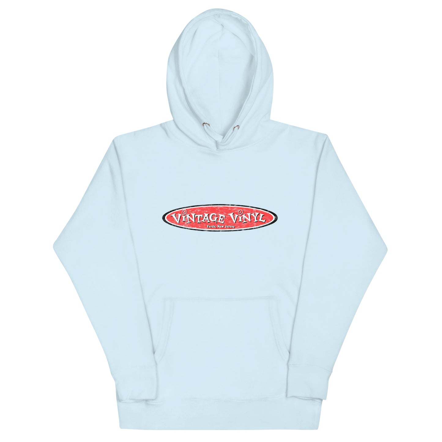 Vintage Vinyl - FORDS - Unisex Hoodie Sky Blue