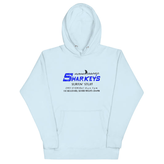 Sharkey's - SEASIDE HEIGHTS - Unisex Hoodie Sky Blue