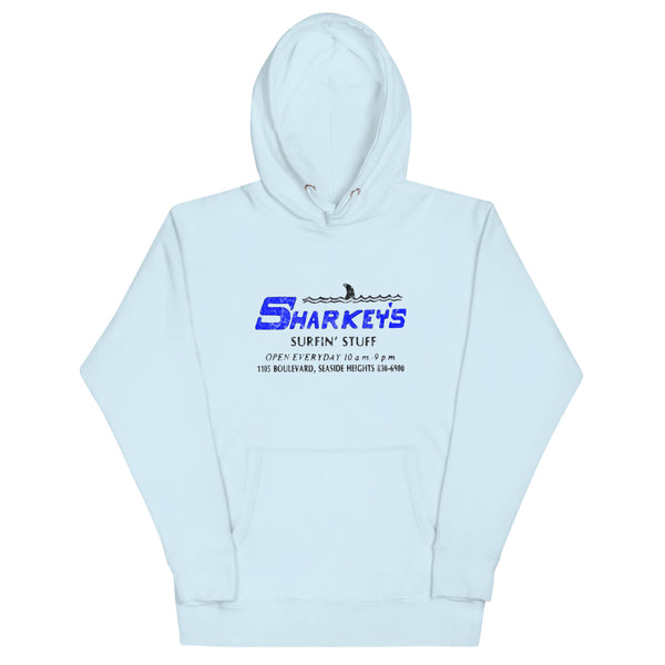 Sharkey's - SEASIDE HEIGHTS - Unisex Hoodie Sky Blue