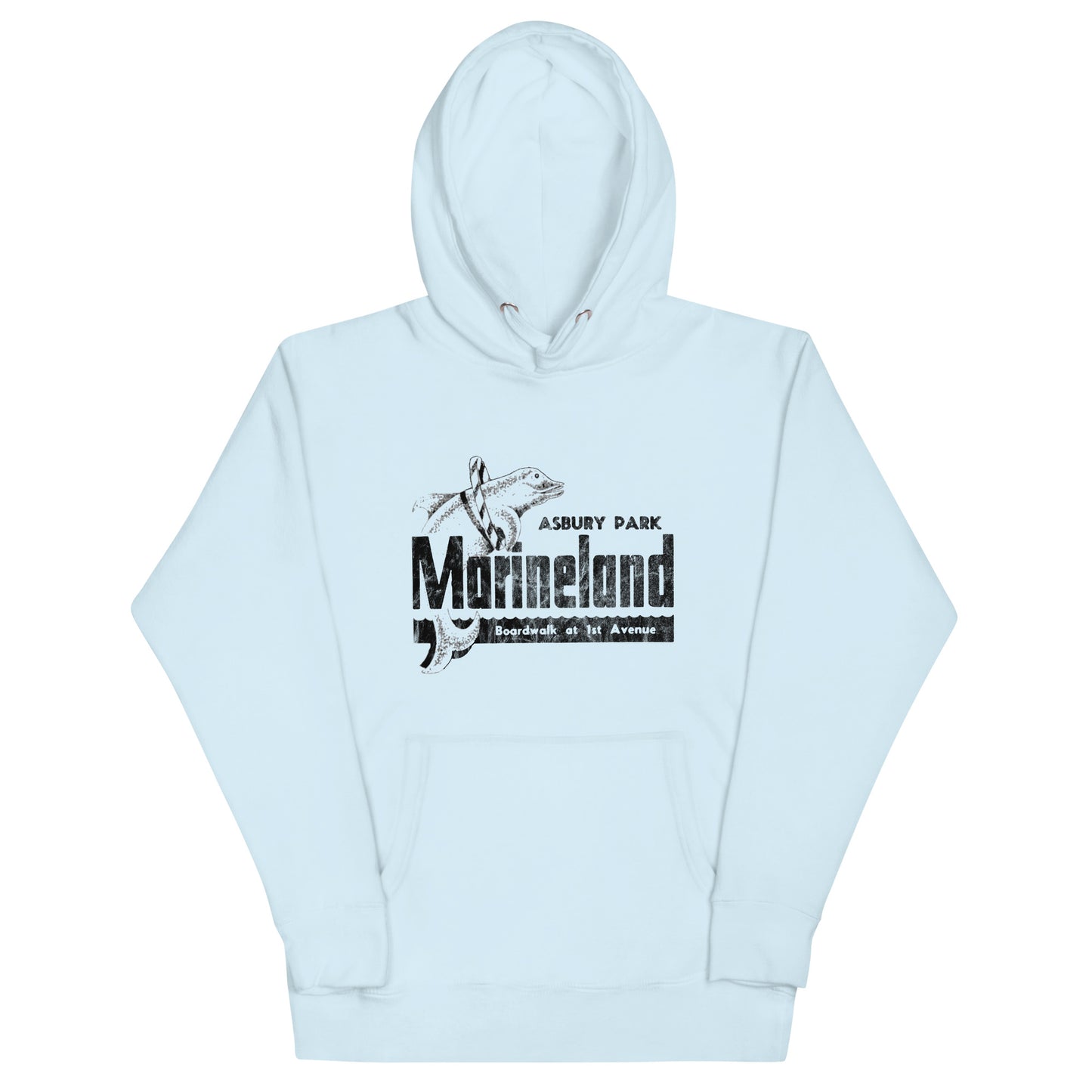 Marineland - ASBURY PARK - Unisex Hoodie Sky Blue