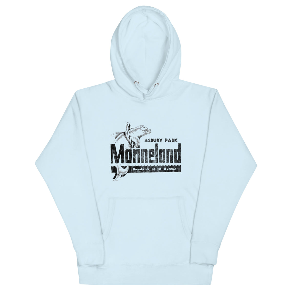 Marineland - ASBURY PARK - Unisex Hoodie Sky Blue