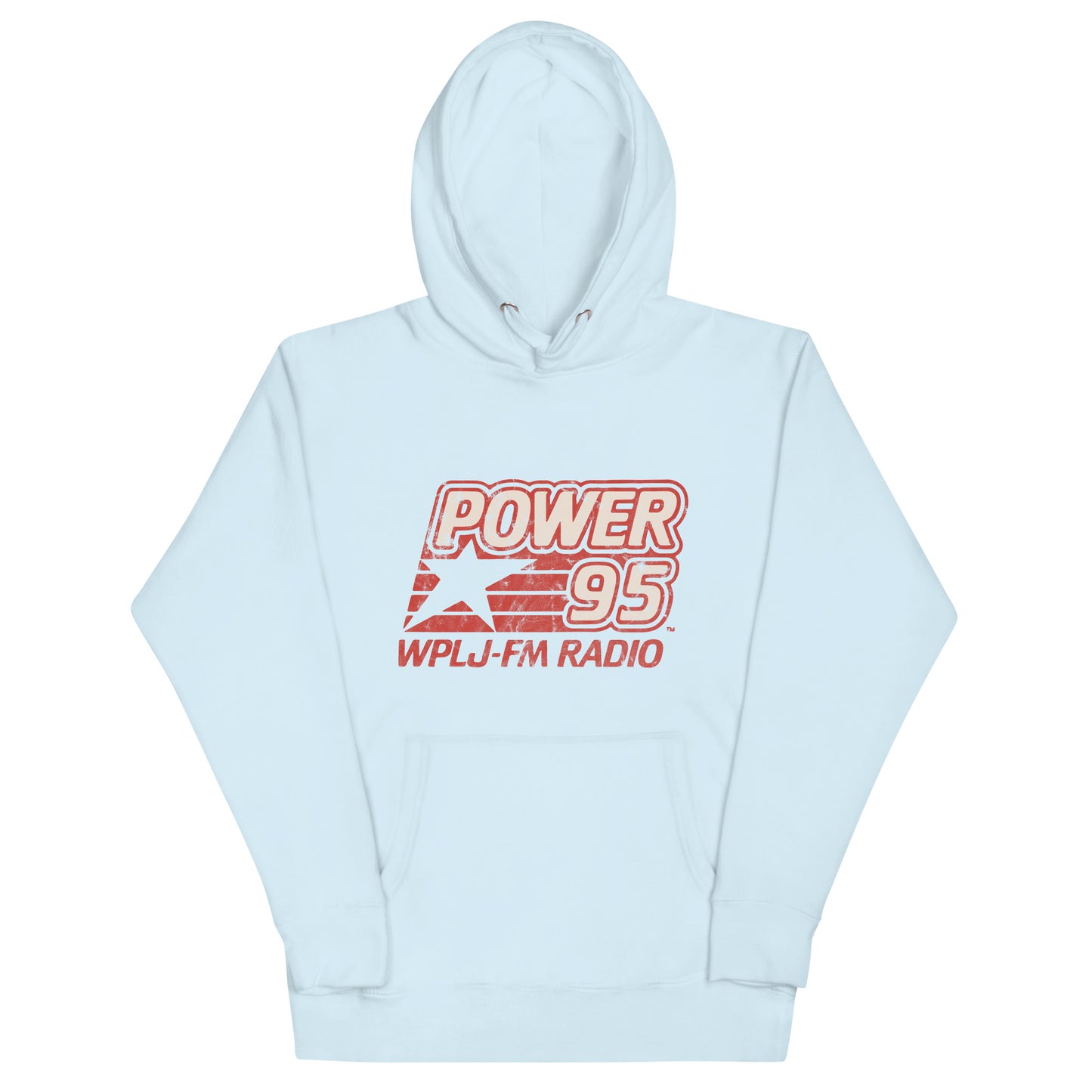 Power 95 WPLJ-FM - NEW JERSEY / NEW YORK / CONNECTICUT - Unisex Hoodie Sky Blue