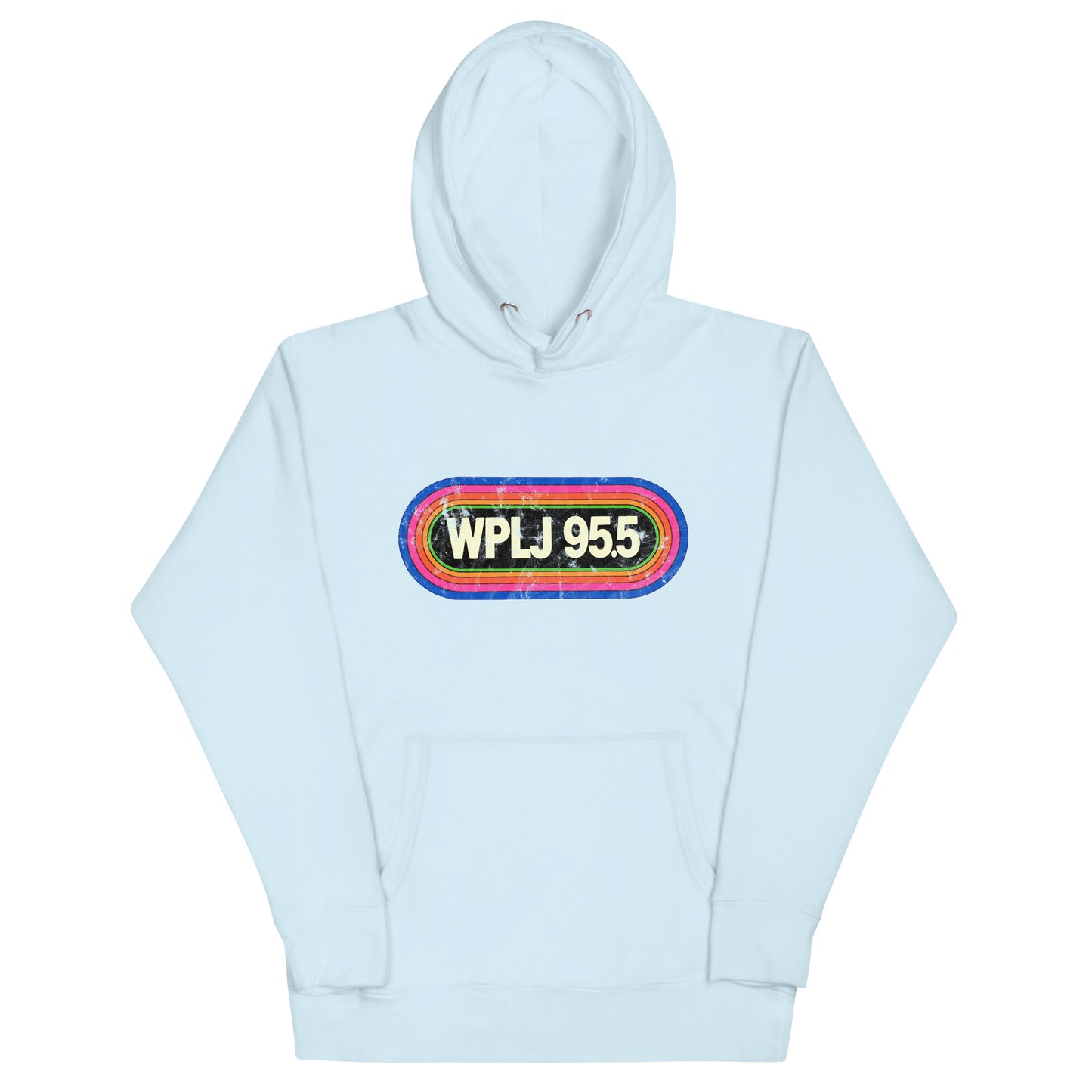 WPLJ 95.5 - NEW YORK / NEW JERSEY / CONNECTICUT - Unisex Hoodie Sky Blue
