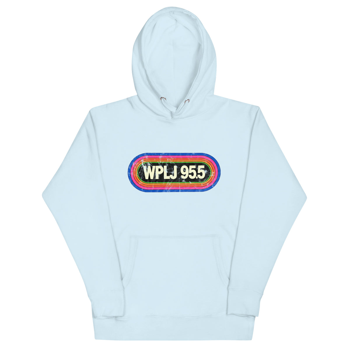 WPLJ 95.5 - NEW YORK / NEW JERSEY / CONNECTICUT - Unisex Hoodie Sky Blue
