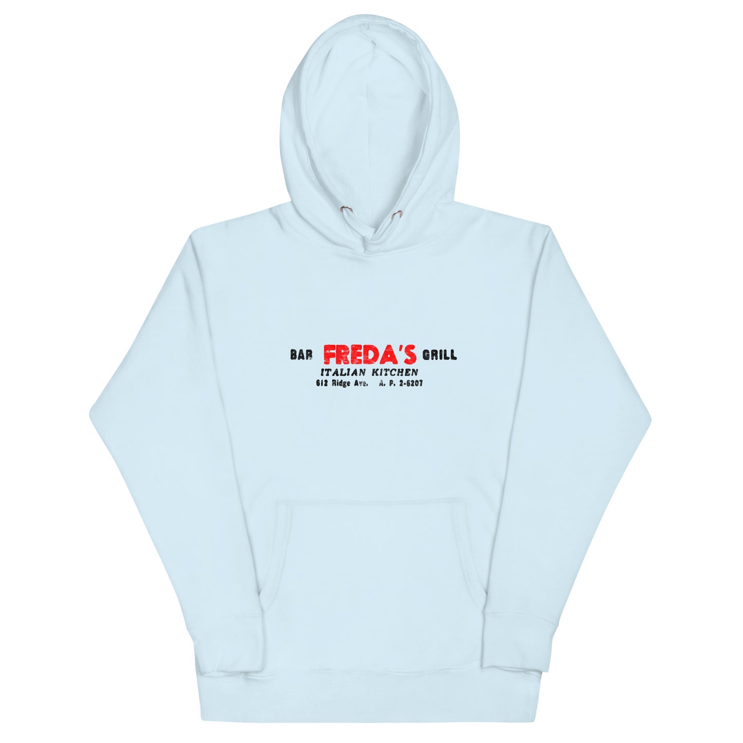 Freda's Italian Kitchen - ASBURY PARK - Unisex Hoodie Sky Blue