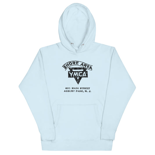 Shore Area YMCA - ASBURY PARK - Unisex Hoodie Sky Blue