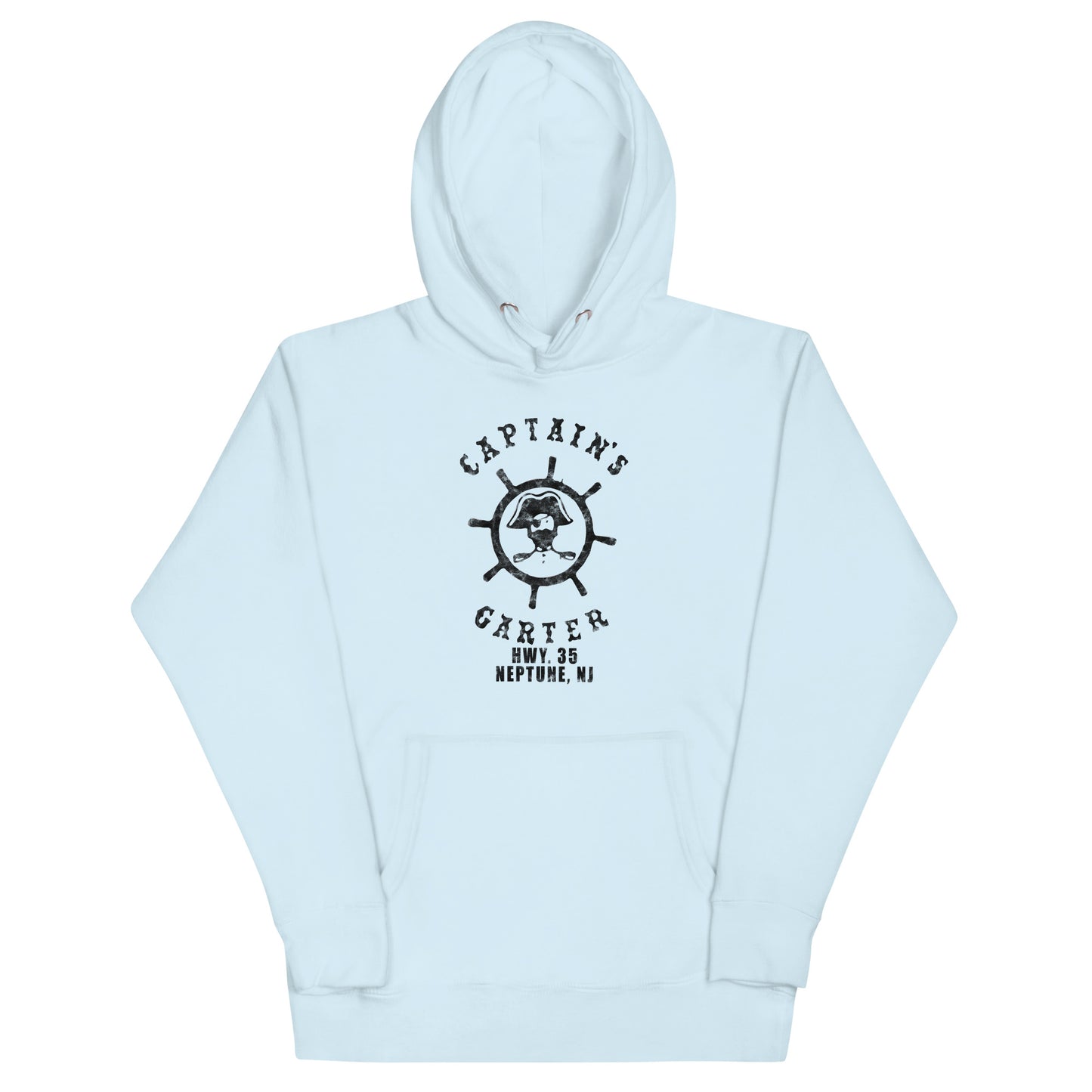 Captain's Garter - NEPTUNE - Unisex Hoodie Sky Blue
