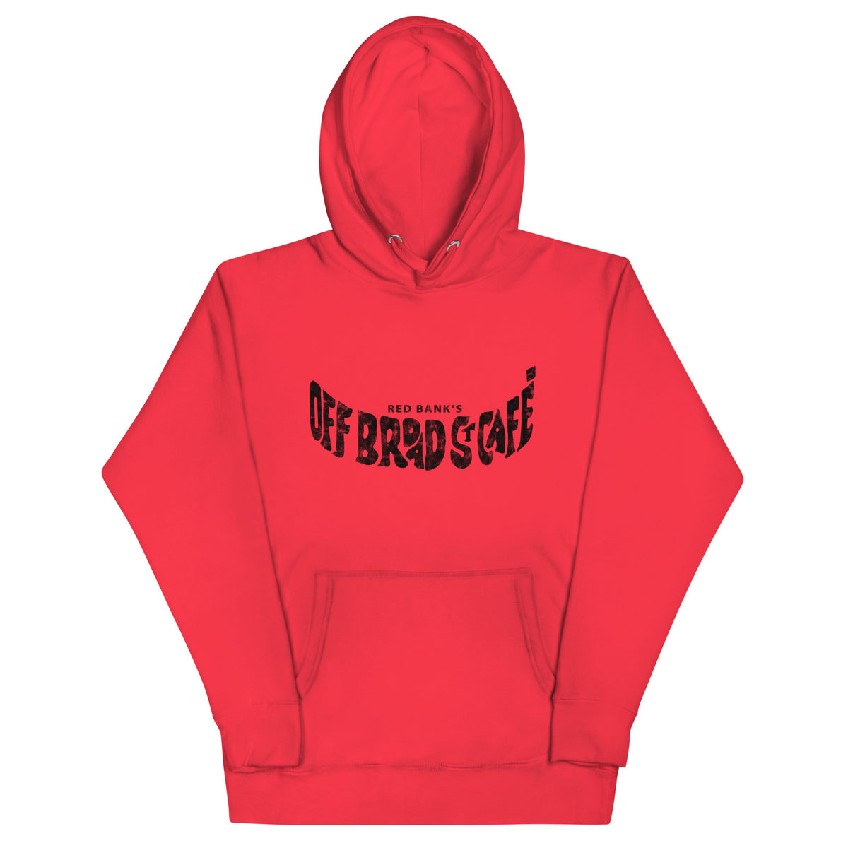 Off Broad St. Cafe - RED BANK - Unisex Hoodie Team Red